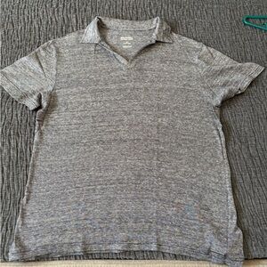 Michael Kors Gray Heather Polo Shirt